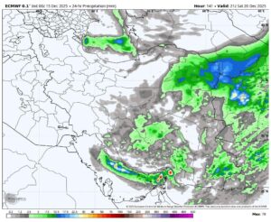 وقوع بارش‌های سیلابی در راه ۴ استان؛ کاهش تدریجی بارندگی از هفته آینده