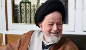 آیین وداع با پیکر مطهر آیت الله «سید محمد شاهچراغی»