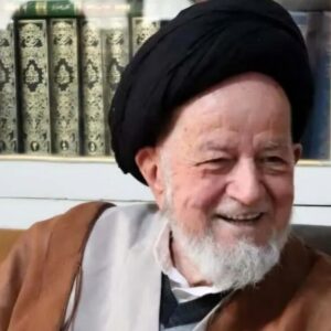 آیین وداع با پیکر مطهر آیت الله «سید محمد شاهچراغی»