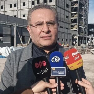 تشریح آخرین وضعیت پروژه بیمارستان ۵۴۰ تخت‌خوابی نجف‌زاده اردبیل