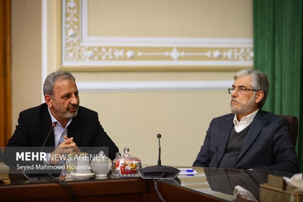 دیدار وزیر علوم و روسای دانشگاه های سراسر کشور با  رئیس مجلس شورای اسلامی