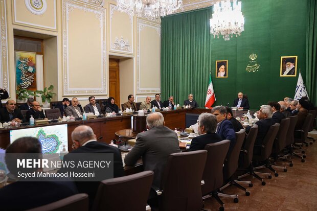 دیدار وزیر علوم و روسای دانشگاه های سراسر کشور با  رئیس مجلس شورای اسلامی