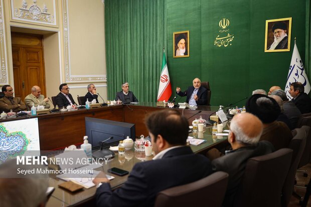 دیدار وزیر علوم و روسای دانشگاه های سراسر کشور با  رئیس مجلس شورای اسلامی