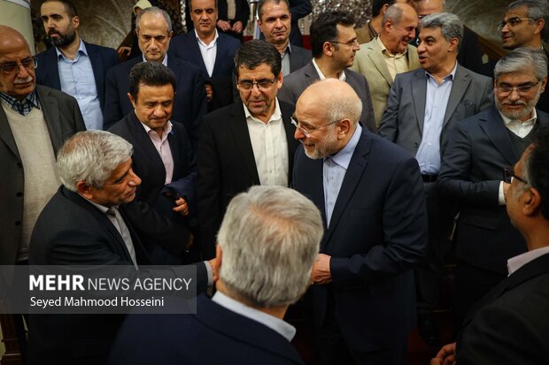 دیدار وزیر علوم و روسای دانشگاه های سراسر کشور با  رئیس مجلس شورای اسلامی