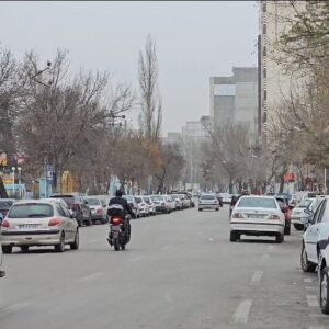 اولین برف سال در اردبیل آغاز شد