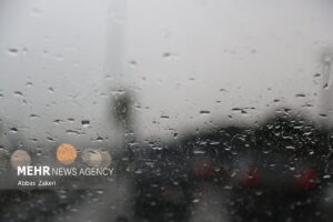 شروع بارش باران در هشت‌بندی