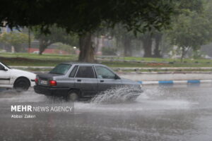 بارش شدید باران در بندرعباس