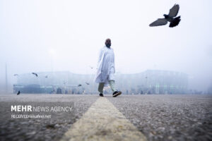 آسمان بارانی کربلا