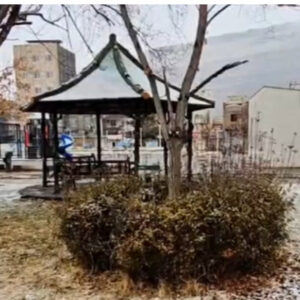 بارش برف در روزهای پایانی پاییز در ماکو و بازرگان