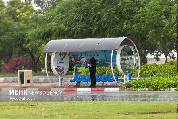 باران پائیزی جزیره کیش