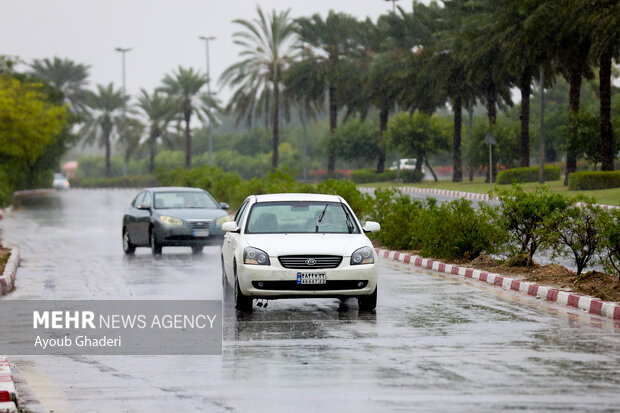 باران پائیزی جزیره کیش