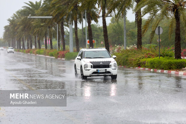 باران پائیزی جزیره کیش