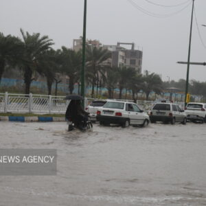 ورود سیل به نانوایی جاسک