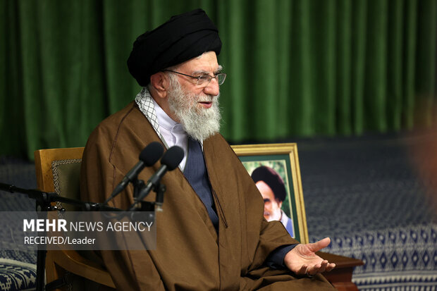 دیدار دست اندرکاران کنگره بزرگداشت ۵۵۸۰ شهید استان البرز با رهبر معظم انقلاب اسلامی 