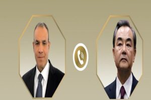 رایزنی تلفنی وزیران خارجه چین و مصر