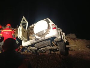 وقوع سانحه رانندگی در جاده سرخون؛ دو نفر جان باختند