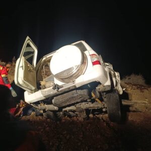 وقوع سانحه رانندگی در جاده سرخون؛ دو نفر جان باختند