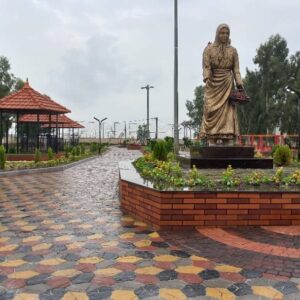 افتتاح بوستان مادر در روستای کاله بابلسر