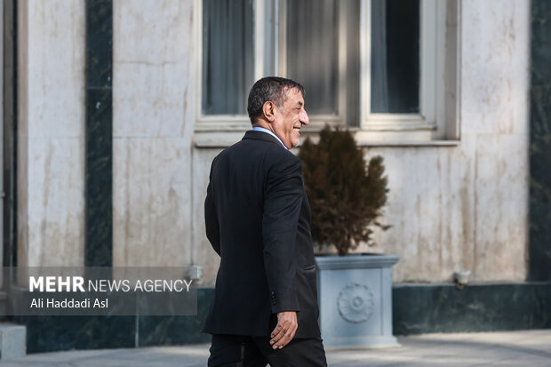 محمد جعفر قائم پناه معاون رئیس جمهور در حاشیه جلسه هیئت دولت