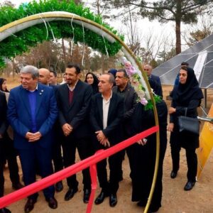 ۶۰۰ کیلووات نیروگاه خورشیدی ویژه معلولان در یزد افتتاح شد
