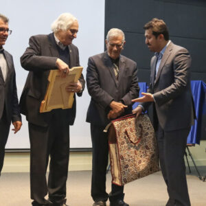 تجلیل از استاد برجسته زمین‌شناسی ایران در دانشگاه شیراز