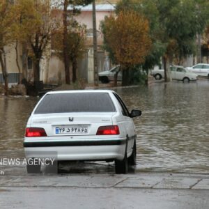 بارش اولین باران پاییزی در زاهدان