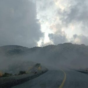 مه‌گرفتگی شدید در بخش گوهران-بشاگرد