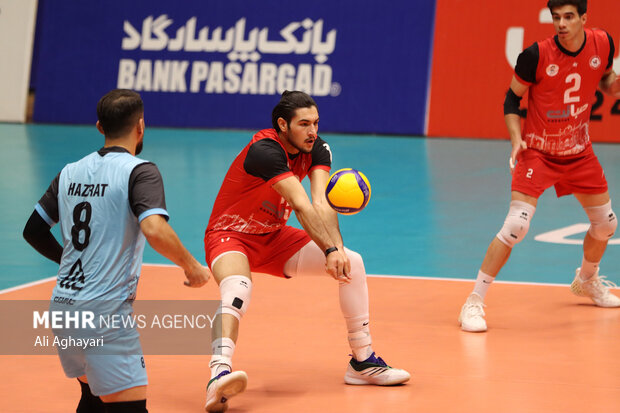 لیگ برتر والیبال شهرداری ارومیه و طبیعت اسلامشهر