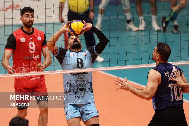 لیگ برتر والیبال شهرداری ارومیه و طبیعت اسلامشهر