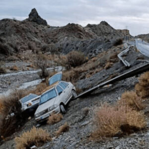 واژگونی دو خودرو در محور رودان_بندرعباس