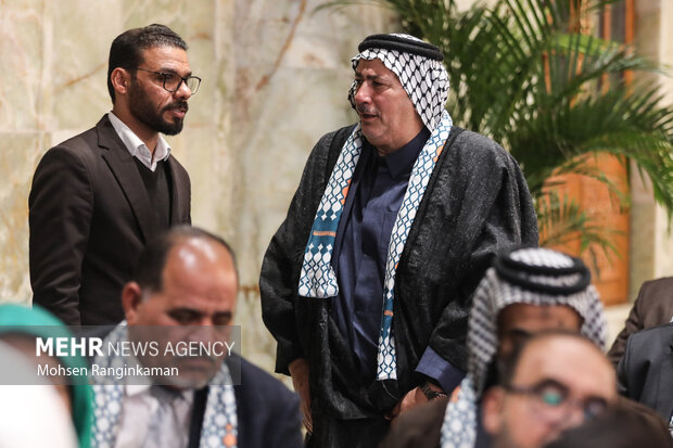 مراسم بهره برداری رسمی از صحن حضرت زهرا (س) در نجف