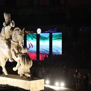 تندیس والرین در ورودی فرودگاه مهرآباد قرار گرفت