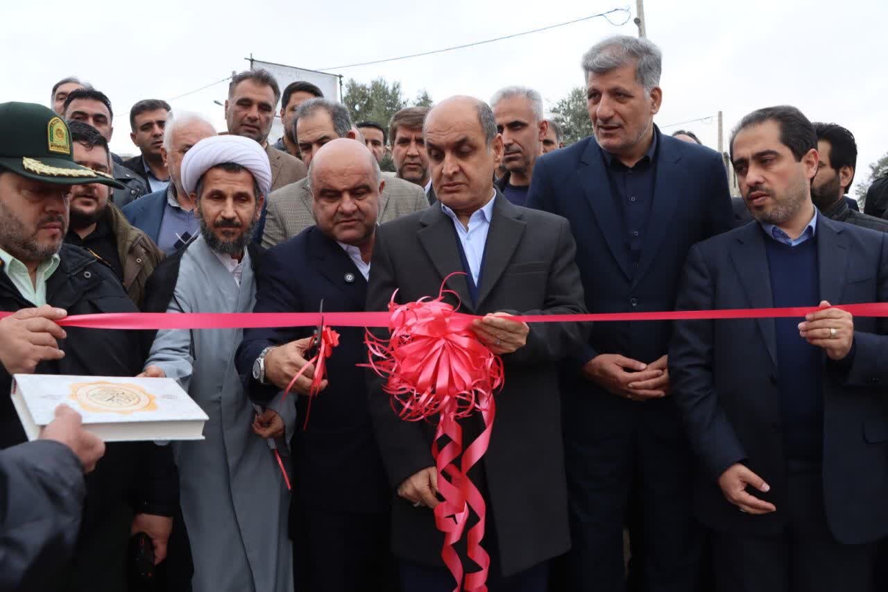 ساختمان بخشداری تازه‌ تأسیس لوشان افتتاح شد