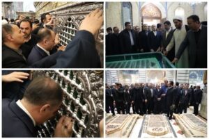 وزیر جهاد کشاورزی حرم مطهر حضرت معصومه(س) را زیارت کرد