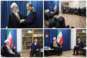 وزیر جهاد کشاورزی با مدیر حوزه‌های علمیه در قم دیدار کرد