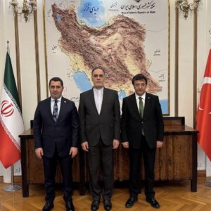 دیدار سفیر ایران در آنکارا با رئیس گروه دوستی ایران و ترکیه