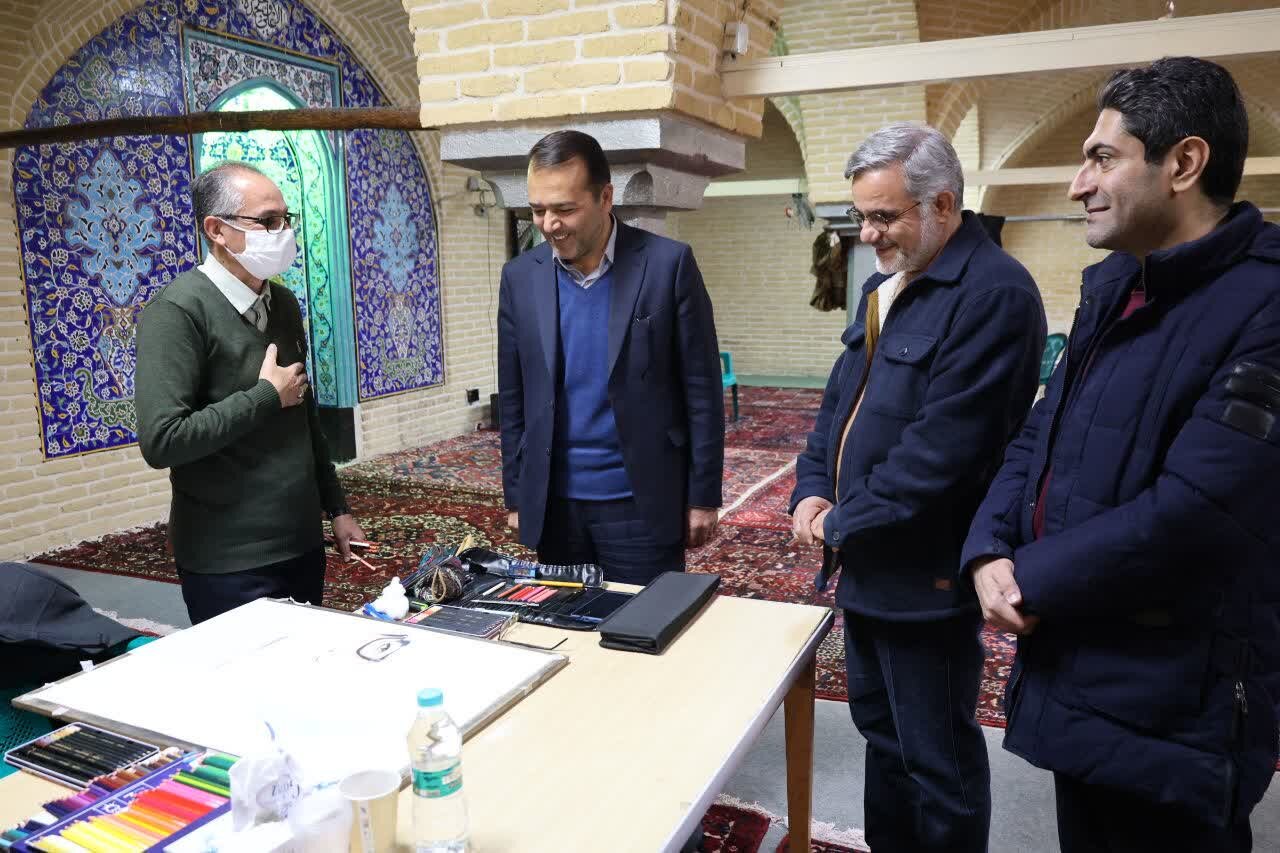 فعالیت کارگاه نقاشی «روایت یاران» در شهرکرد آغاز شد