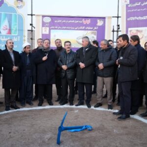 پروژه تولید روغن گیاهی در بوکان کلنگ زنی شد