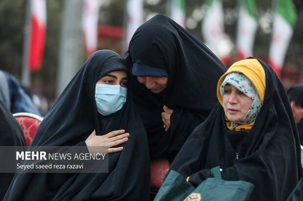 آیین بدرقه کاروان «سرباز وطن»