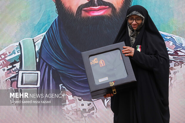 آیین بدرقه کاروان «سرباز وطن»