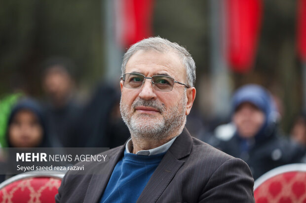 آیین بدرقه کاروان «سرباز وطن»