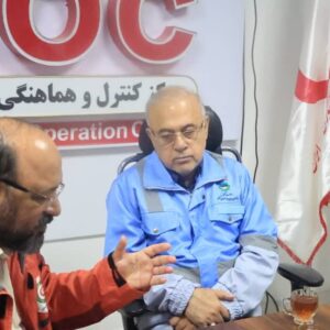 اسکان اضطراری ۴۰۰ نفر در روستای مهرگی سیریک در حال انجام است