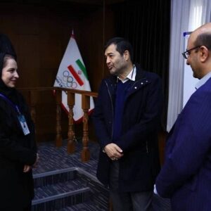 بازدید وزیر ورزش از فرایند انتخابات کمیسیون ورزشکاران کمیته ملی المپیک