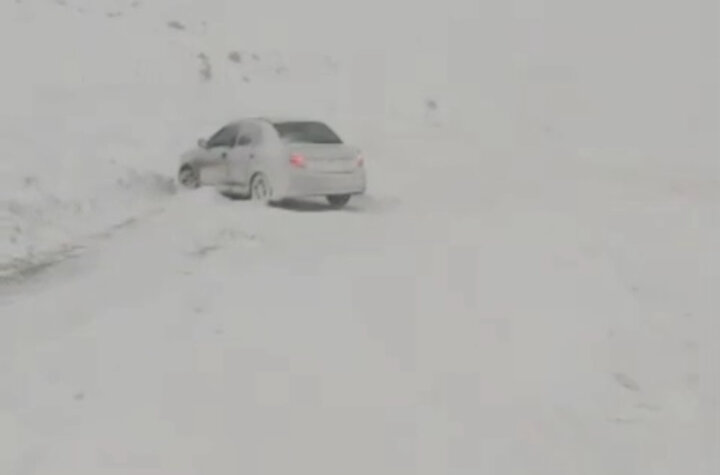 کولاک شدید در گردنه چری