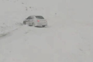 کولاک شدید در گردنه چری