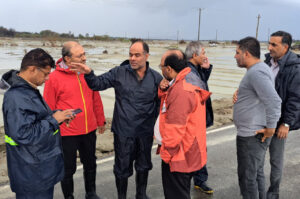 حسن زاده: امدادرسانی به روستاهای متأثر از سیلاب سیریک در حال انجام است