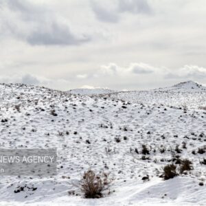 برف و کولاک در  معدن مس دره‌زار سیرجان