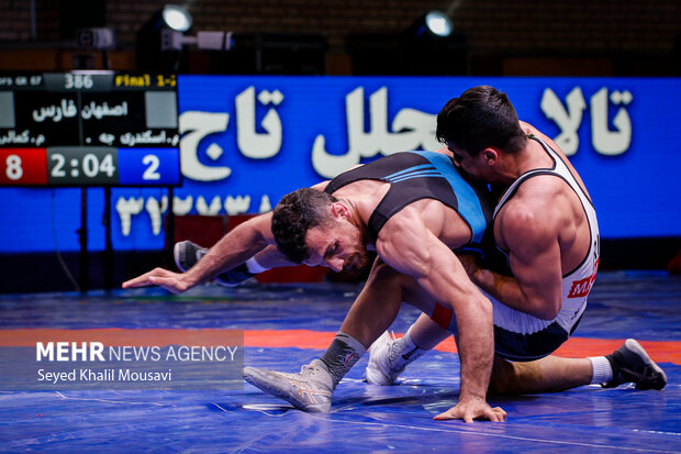 مسابقات کشتی فرنگی قهرمانی بزرگسالان کشور در اهواز