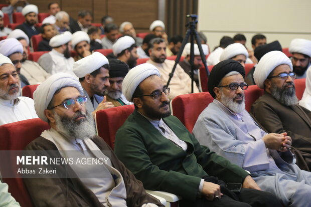 آئین تکریم و معارفه مدیرکل تبلیغات اسلامی هرمزگان