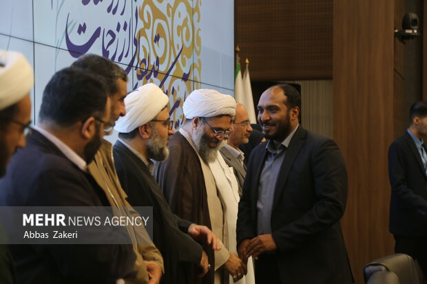 آئین تکریم و معارفه مدیرکل تبلیغات اسلامی هرمزگان